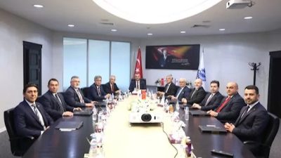 Kayseri Sanayi Odası (KAYSO) Yönetim Kurulu, organ seçimlerinin ardından ilk