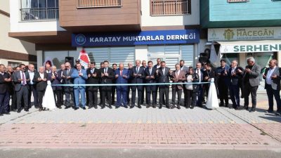 Konya Karatay Belediyesi, kentsel yenileme çalışmaları kapsamına alınan mevcut dernek