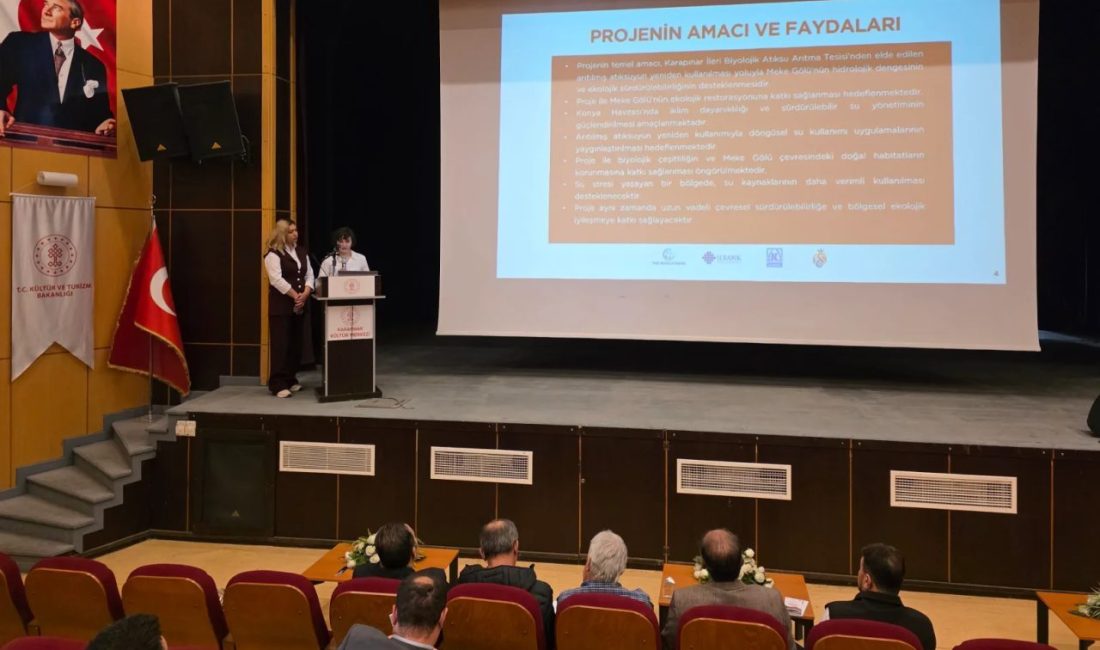 KOSKİ’den Meke Gölü’nün ekolojik restorasyonu için halk buluşması Konya Büyükşehir Belediyesi KOSKİ Genel Müdürlüğü, Dünya Bankası finansmanıyla İLBANK