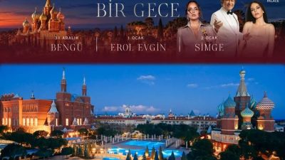 Bengü, Erol Evgin ve Simge’nin sahne alacağı üç gecelik programda