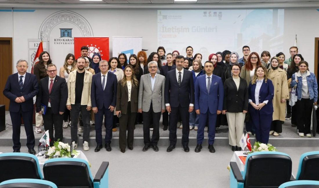KTO Karatay’da iletişim ve medyanın sorumlulukları konuşuldu KTO Karatay Üniversitesi’nde düzenlenen “İletişim Günleri 2026” panelinde kamu iletişimi,