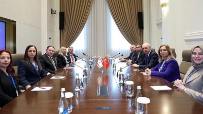 TBMM Başkanı Numan Kurtulmuş, Bişkek’te KKTC Cumhuriyet Meclisi Başkanı Ziya