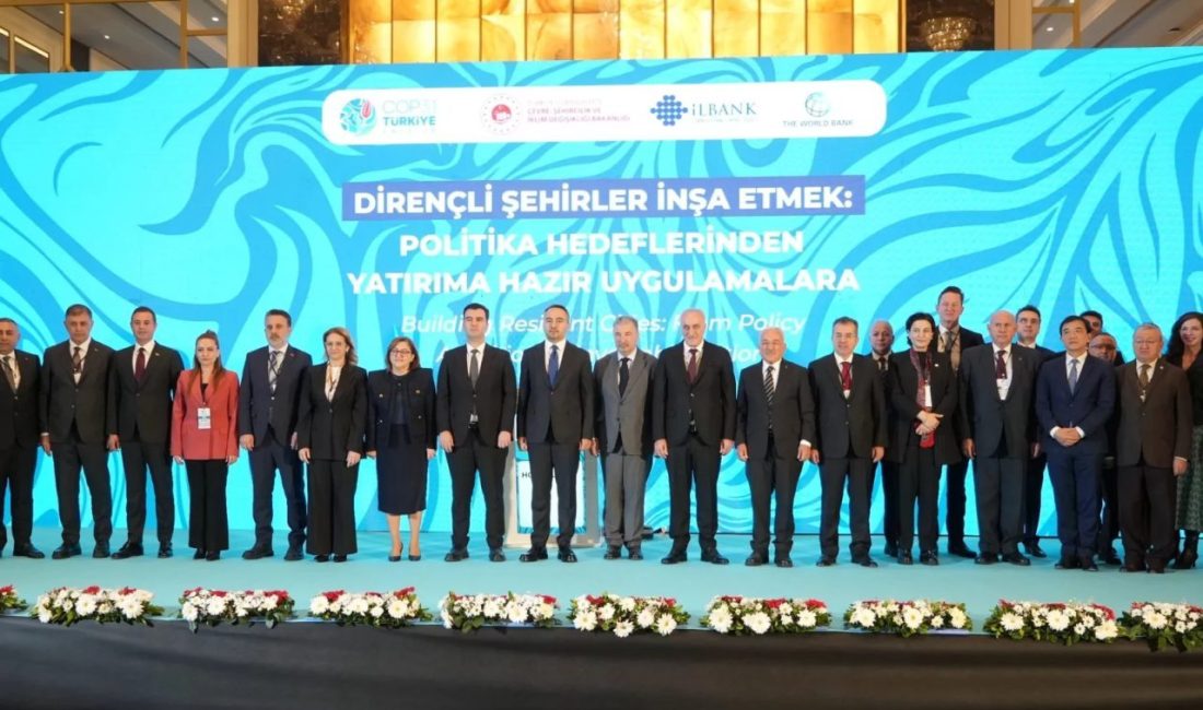 Manisa’dan dirençli şehirler programına katılım MASKİ Genel Müdürü Ali Kılıç, İLBANK ve Dünya Bankası Grubu