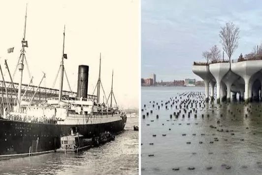 New York’un ünlü parkının altında Titanic’in hüzünlü hikâyesi yatıyor! Titanic New York’a hiç ulaşamadı! New York’un Hudson Nehri kıyısındaki gözde turistik noktası Little Island,