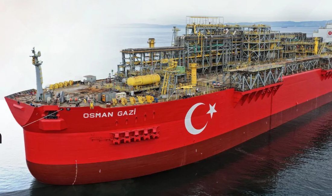 Osman Gazi platformu uğurlandı! Karadeniz’de 20 yıl görev yapacak Türkiye’nin ilk yüzer üretim platformu Osman Gazi, Filyos’tan Karadeniz’deki görev