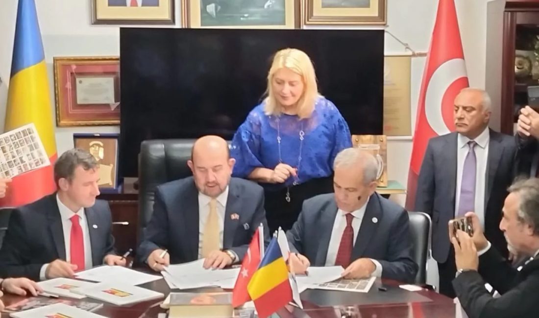 Türk ve Rumen gazetecilerden mesleki iş birliği anlaşması Türkiye Gazeteciler Federasyonu ile Romanya Profesyonel Gazeteciler Birliği arasında mesleki